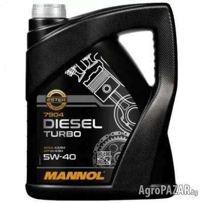 Масло MANNOL Diesel Turbo 5W40, 5л