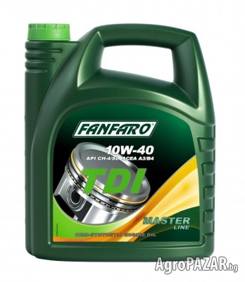 Полусинтетично масло Fanfaro TDI 10W40, 5л