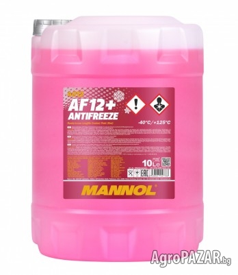 Червен антифриз готов за употреба Mannol Antifreeze AF1