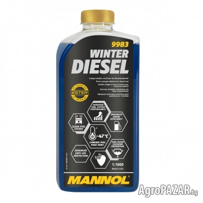 Зимна добавка за дизел против замръзване MANOL 1л